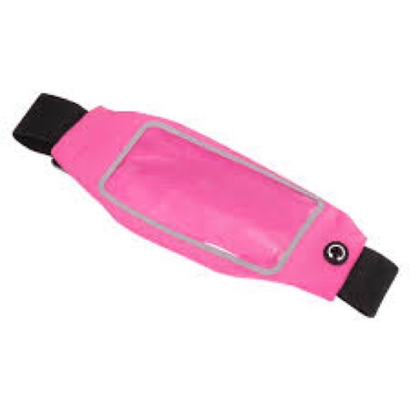 Accessories - Hot Pink Running Belt Phone Holder Touchscreen Waist Pack NWOT